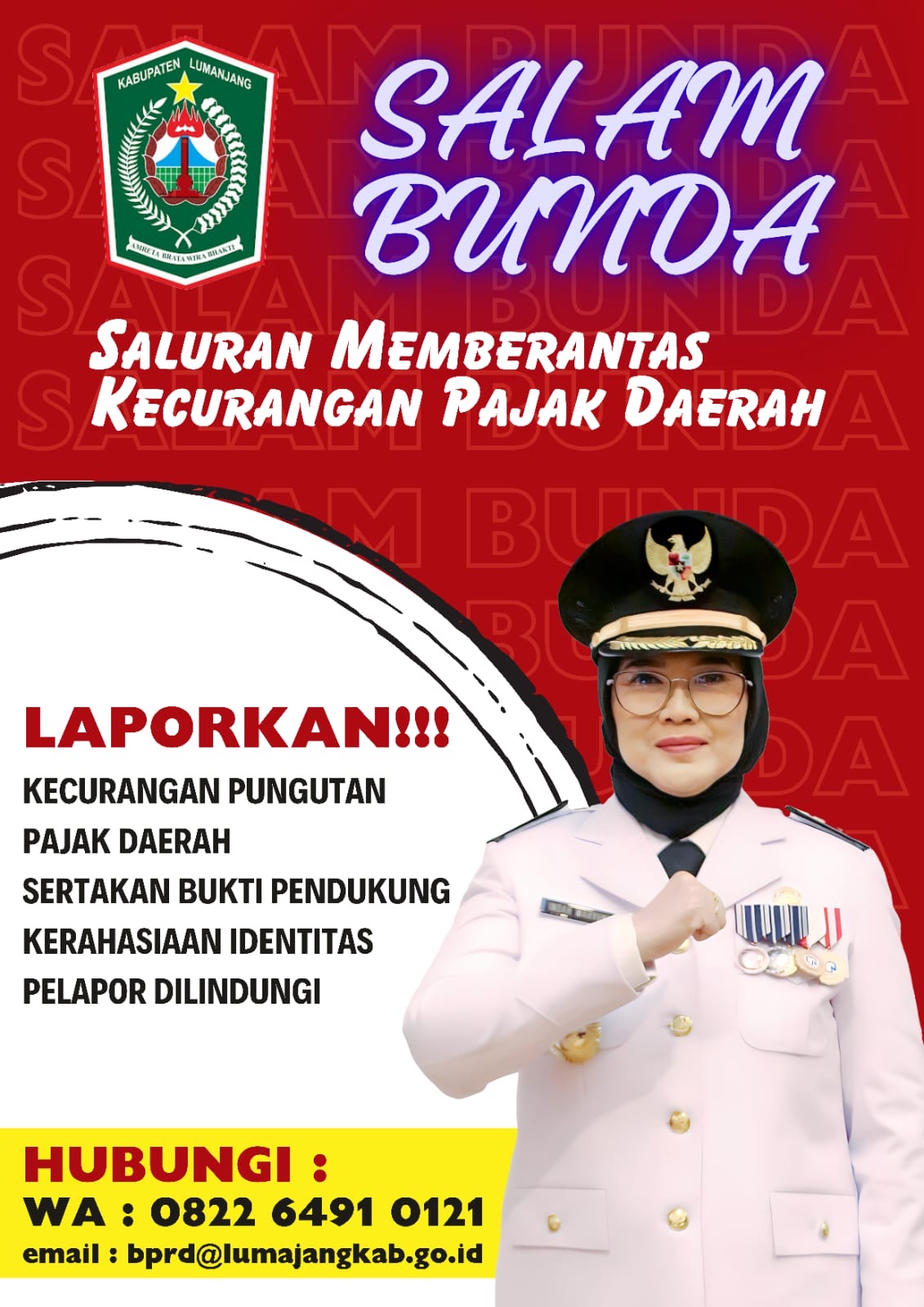 SALAM BUNDA (Saluran Memberantas Kecurangan Pajak Daerah)